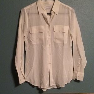 Equipment silk button up
